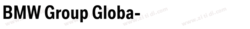 BMW Group Globa字体转换 BMW Group Globa字体转换
